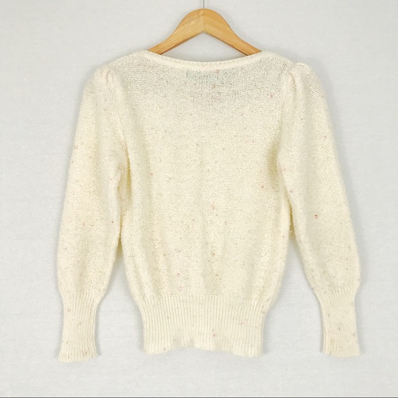 Vintage Decorative Collar Sweater | Size S - Picture 12 of 16